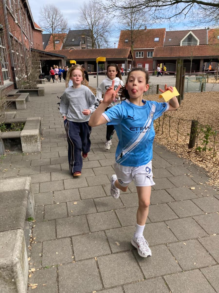 lopende kinderen