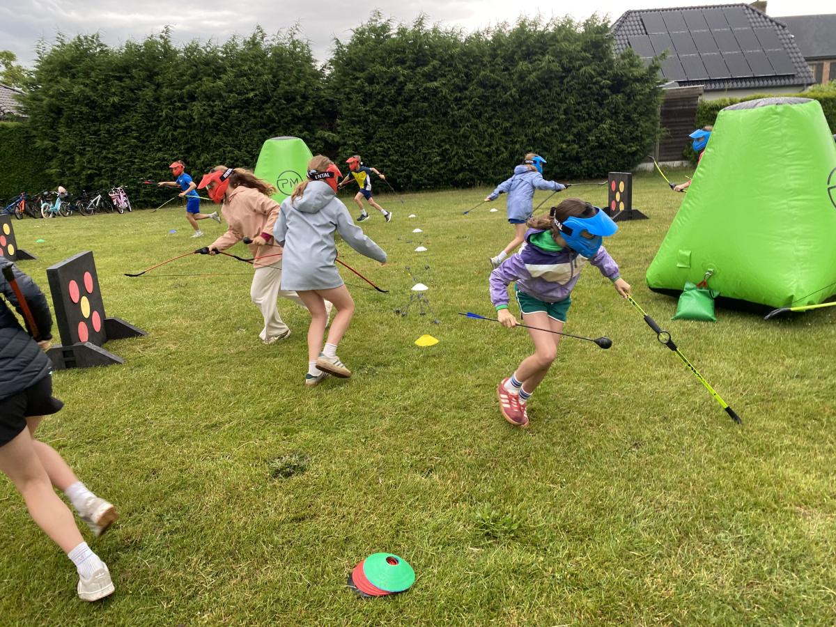 kinderen die sport doen