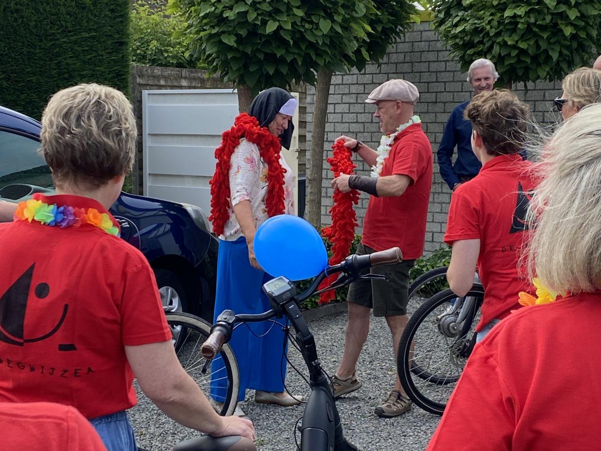 Juf Liesbet op pensioen