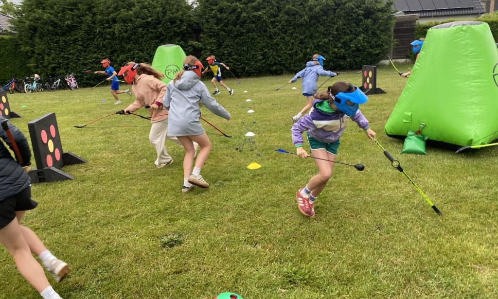 kinderen die sport doen