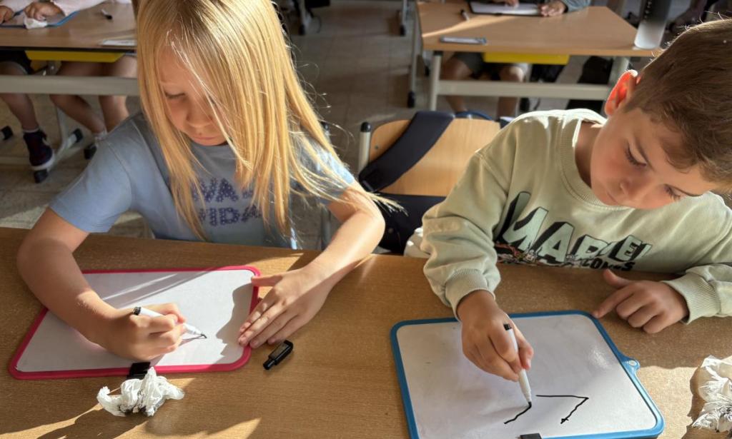 1e lj - wij hebben al hard gewerkt!