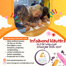 Affiche voor een infoavond