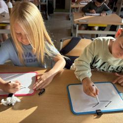 1e lj - wij hebben al hard gewerkt!